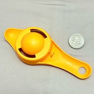 Tupperware Sunny Yellow Egg Separator brand new vintage